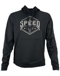 Load image into Gallery viewer, Speed Black Performance Hoodie
