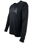 Load image into Gallery viewer, Speed Black Long Sleeve Wicking Shirt
