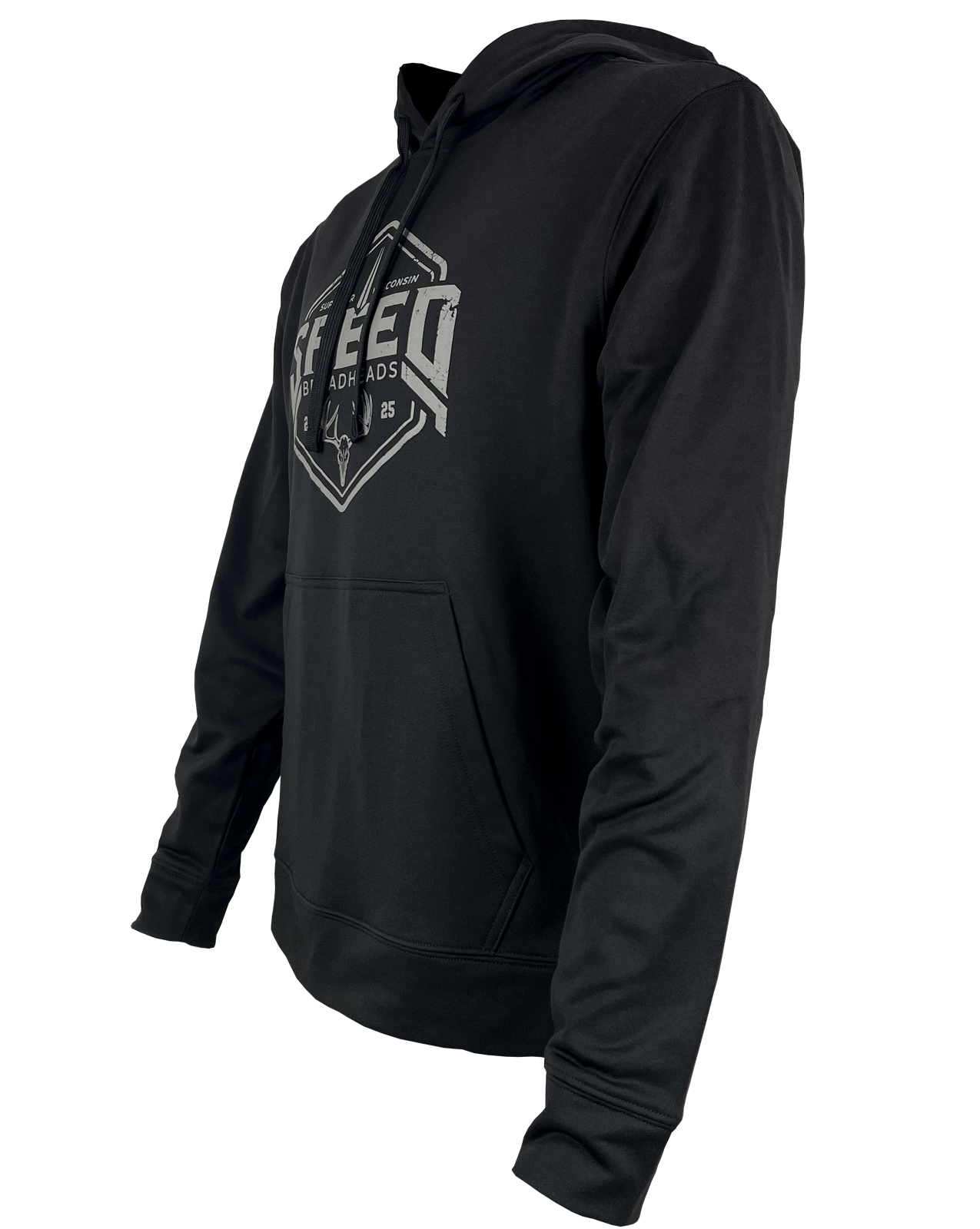 Speed Black Performance Hoodie