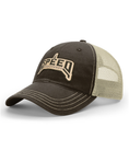 Load image into Gallery viewer, Speed Dark Brown Trucker Hat
