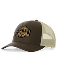 Load image into Gallery viewer, Speed Brown Leather Patch Low Pro Hat
