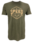 Load image into Gallery viewer, Speed Military Green T-shirt
